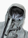 Air Circulation System Rain Jacket Battleship Grey At Couverture & The Garbstore By meanswhile Close up Shot 2