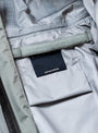 Air Circulation System Rain Jacket Battleship Grey At Couverture & The Garbstore By meanswhile Close up Shot 4