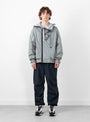 Air Circulation System Rain Jacket Battleship Grey At Couverture & The Garbstore By meanswhile Model Shot