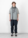 Air Circulation System Rain Jacket Battleship Grey At Couverture & The Garbstore By meanswhile Model Shot