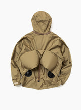 Air Circulation System Rain Jacket Coyote by meanswhile | Couverture & The Garbstore