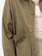 Signature Pocket Panel Shirt Jacket Kelp by 7115 by Szeki | Couverture & The Garbstore