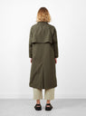 Spring Trench Overcoat Olive