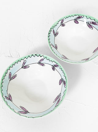 Low Bowl M Blossom Milk Set by Serax | Couverture & The Garbstore