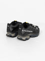 XT-4 Sneakers Black, Ebony & Silver Metallic At Couverture & The Garbstore By Salomon Rear Profile