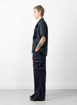 Cotton Cargo Trousers Navy by TOGA VIRILIS | Couverture & The Garbstore