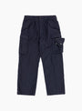 Cotton Cargo Trousers Navy At Couverture & The Garbstore By TOGA VIRILIS Front Shot