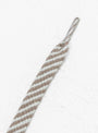 PEE-WEE Shoelaces Grey Stripe At Couverture & The Garbstore By Vincent Shoelace Close up Shot