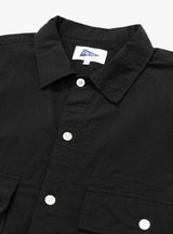 Ivan Short Sleeve Shirt Black by Pilgrim Surf + Supply | Couverture & The Garbstore