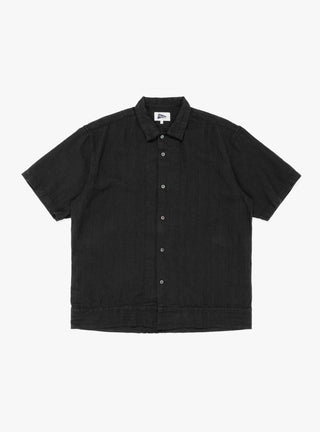 Claude Short Sleeve Shirt Sumi Black by Pilgrim Surf + Supply | Couverture & The Garbstore