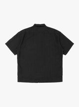 Claude Short Sleeve Shirt Sumi Black by Pilgrim Surf + Supply | Couverture & The Garbstore
