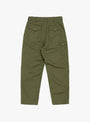 Alfonso Fatigue Pant Olive At Couverture & The Garbstore By Pilgrim Surf + Supply Rear Profile