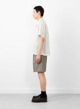 Classic Shorts Taupe Grey Stripe by mfpen | Couverture & The Garbstore