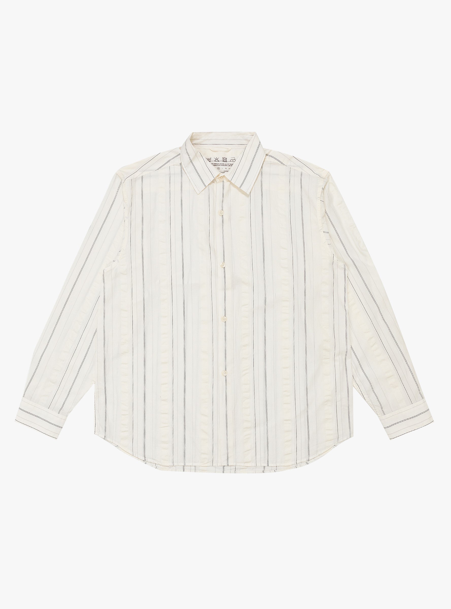 Generous Shirt White Stripe by mfpen | Couverture & The Garbstore