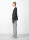Meredith Long Sleeve T-shirt Washed Graphite
