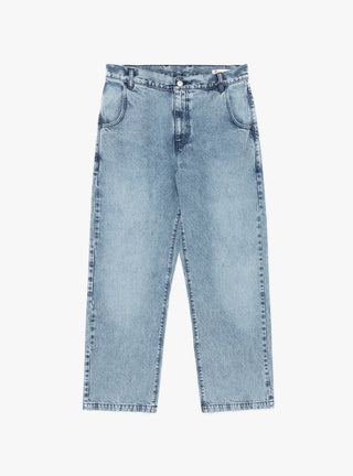 Straight Cut Jeans Striped Blue mfpen 