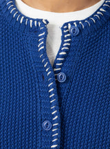 Lotus Cardigan Blue by YMC | Couverture & The Garbstore