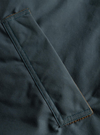 Row Oilskin Jacket Vintage Blue by forét | Couverture & The Garbstore