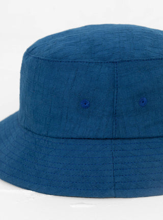 Japanese Cotton Dobby Bucket Hat Blue by Lite Year | Couverture & The Garbstore