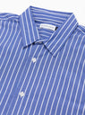 Logo Striped Shirt Blue