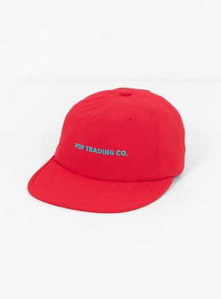 Flexfoam 6 Panel Hat Rio Red & Peacock Green by Pop Trading Company | Couverture & The Garbstore