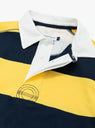 Striped Logo Rugby Polo Sweat Snapdragon