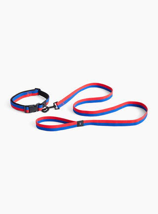 Dog Collar Flat Blue/Red by Hay | Couverture & The Garbstore
