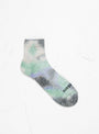 ankle socks black mint and purple 