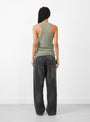 No.270 Vest Bean At Couverture & The Garbstore By Extreme Cashmere Rear Profile
