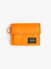 Capsule Wallet Orange PORTER YOSHIDA & CO. (front) at Couverture & The Garbstore