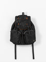 patch pocket rucksack black 