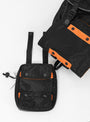 patch pocket rucksack black 
