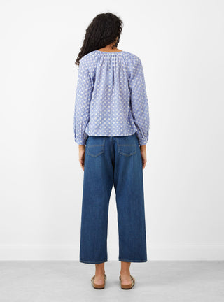 Haiti Blouse Blue Worker by Bellerose | Couverture & The Garbstore