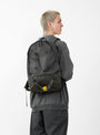RIDE Daypack Graphite Porter on model 