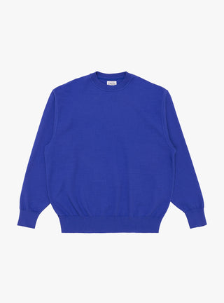 wave knit cotton pullover 