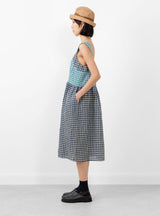 Beau Dress Mix Check by Sideline | Couverture & The Garbstore