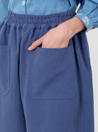 Mary Trousers Indigo by Sideline | Couverture & The Garbstore