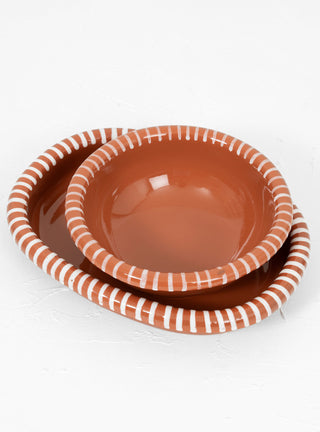 Barro Oval Dish L by Hay | Couverture & The Garbstore