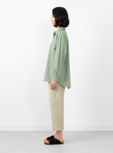 Edgar Shirt Dusty Green by Skall Studio | Couverture & The Garbstore