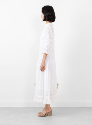 Lani Dress Optic White by Skall Studio | Couverture & The Garbstore