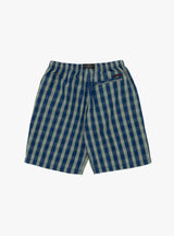O.G. Shadow Plaid Jam Short Blue by Gramicci | Couverture & The Garbstore