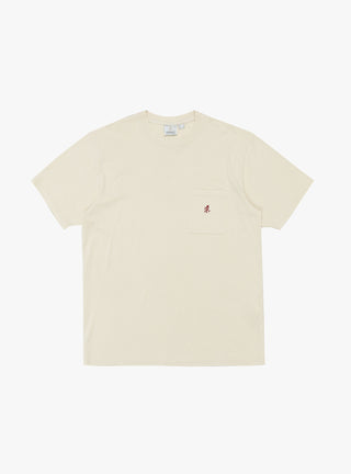 one point pocket tee sand pigment 