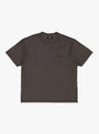 stussy lazy t shirt faded black 
