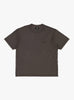 stussy lazy t shirt faded black 