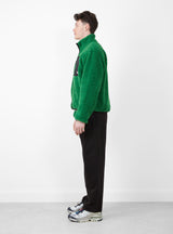 Sherpa Reversible Jacket Green by Stüssy | Couverture & The Garbstore