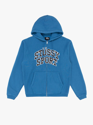 sport zip hoodie blue 