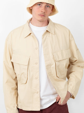 Military Overshirt Bone by Stüssy | Couverture & The Garbstore