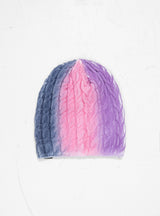 Spray Multi Knit Beanie Purple Multi by Stüssy | Couverture & The Garbstore