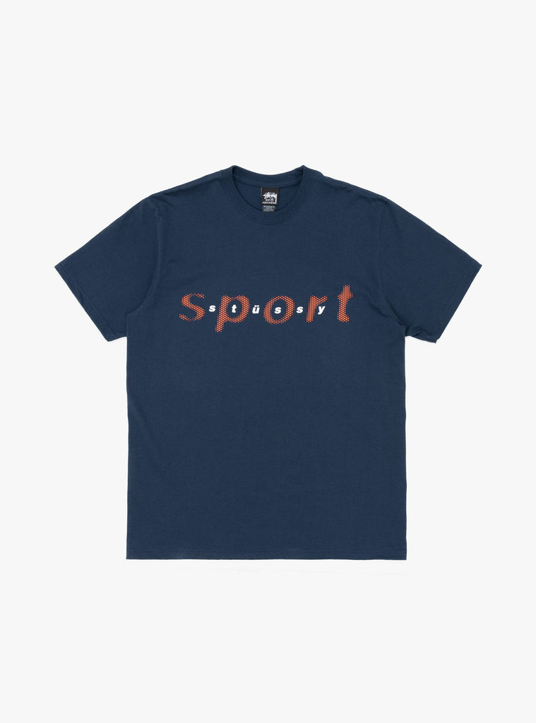 dot sport t shirt navy 