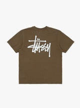 Basic Stussy Pig. Dyed T-shirt Brown by Stüssy | Couverture & The Garbstore